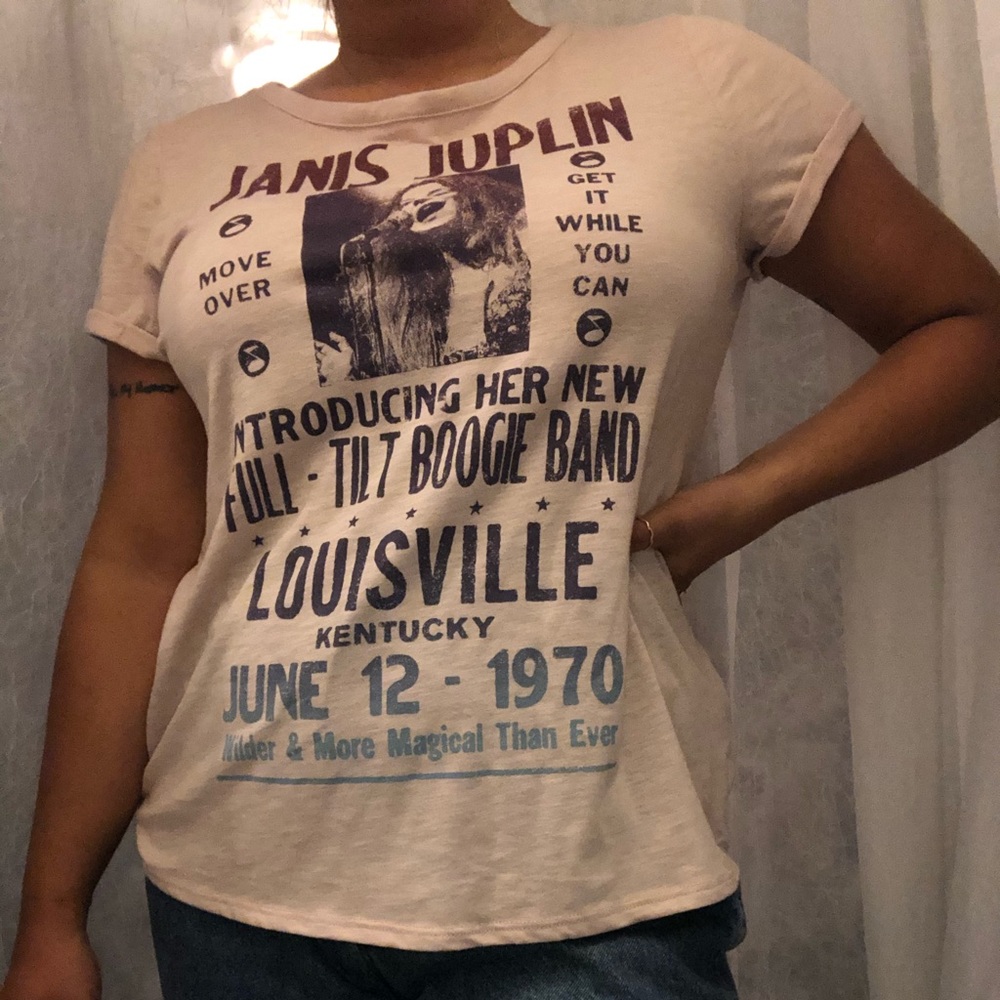 Janis Joplin t shirt
